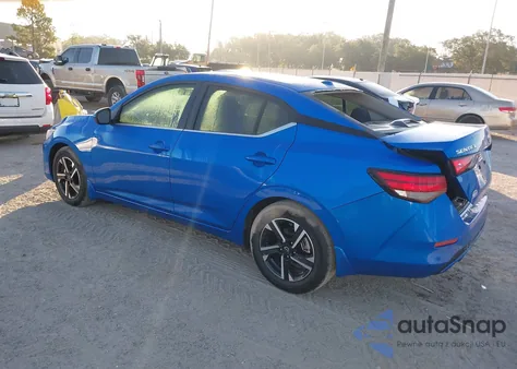 2025 Nissan Sentra Sv z USA, uszkodzony, nr VIN 3N1AB8CVXSY327649